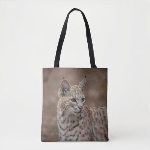 Bolsa Tote Retrato de um Bobcat