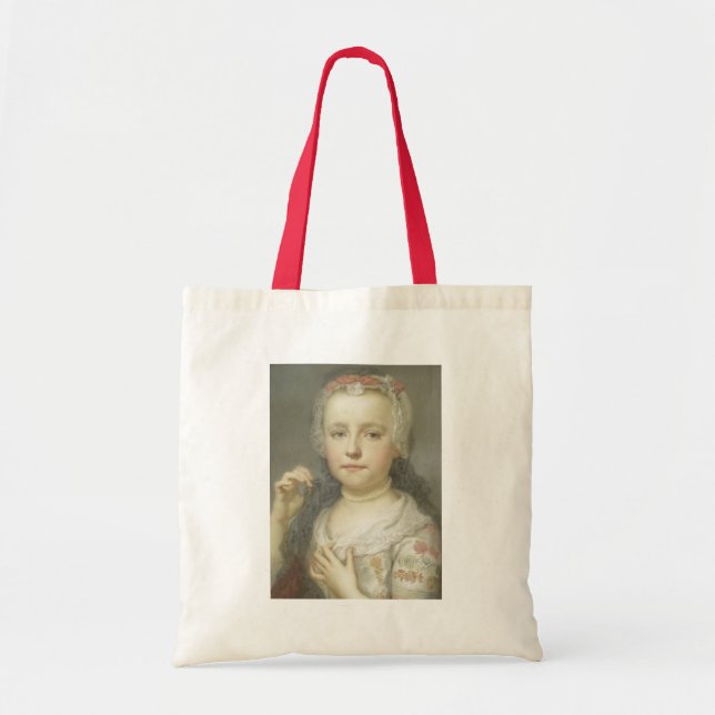 Bolsa Tote Retrato de uma rapariga (Frente)