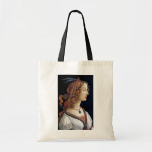 Bolsa Tote Retrato de uma Senhora, Sandro Botticelli