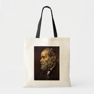 Bolsa Tote Retrato de Velho com Barba por Vincent van Gogh