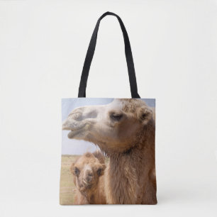 Bolsa Tote Retrato do Camelo Bactriano