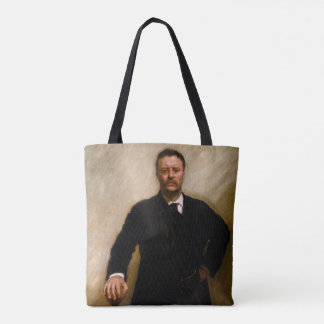 Bolsa Tote Retrato do Presidente Theodore Roosevelt J.S. Sarg