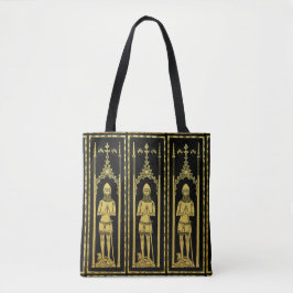 Bolsa Tote Retrato medieval inglês 1355 John, Lord Cobham