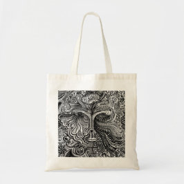 Bolsa Tote Retrato Trippy