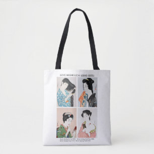 Bolsa Tote Retratos de mulheres japonesas - Goyō Hashiguchi