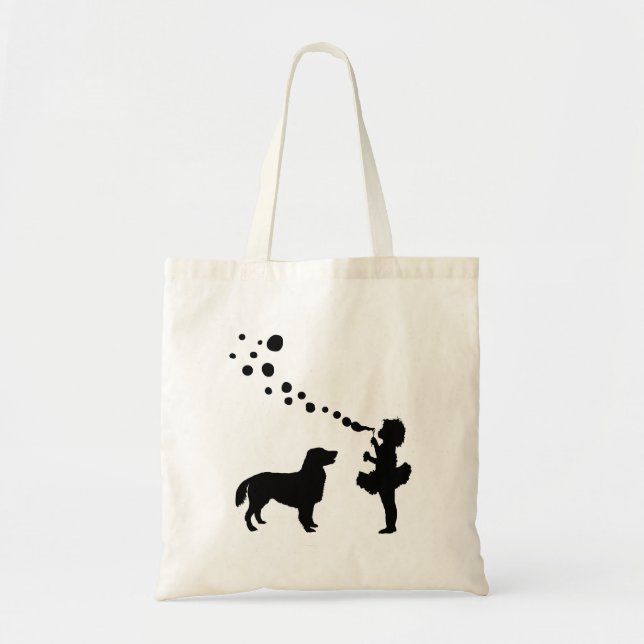 Bolsa Tote Retriever Liso-Revestido (Frente)