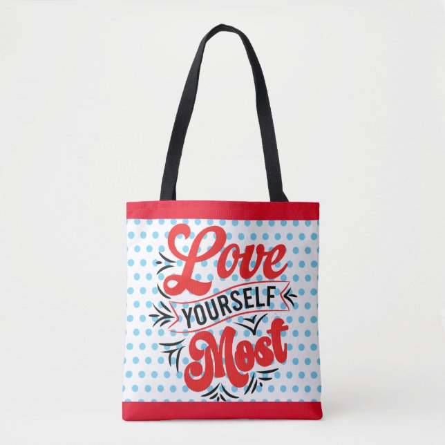 Bolsa Tote Retro Ame-Se (Frente)