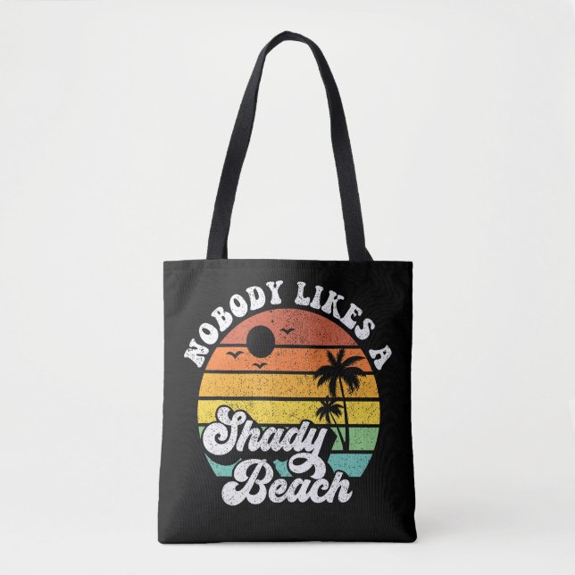 Bolsa Tote Retro Beach (Frente)