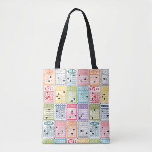 Bolsa Tote Retro Bingo