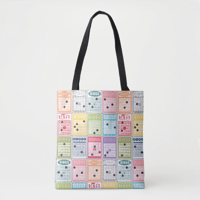 Bolsa Tote Retro Bingo (Frente)