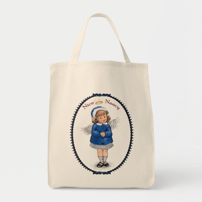 Bolsa Tote Retrô Boa Nancy (Frente)