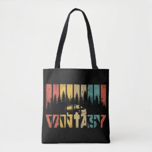 Bolsa Tote Retro Camper Van Life - Vintage Vanlife