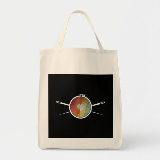 Bolsa Tote Retro Cross Stich