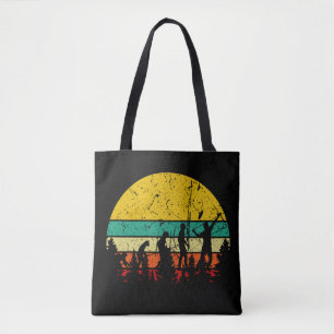 Bolsa Tote Retro Evolução de Badminton