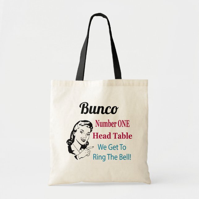 Bolsa Tote Retro Funny Bunco (Frente)
