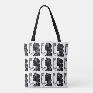 Bolsa Tote Retro Havaiana Hula Girl
