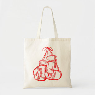 Bolsa Tote Retro Love Red Boxing Gama presentes Boxer Gift 58