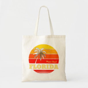 Bolsa Tote Retro Miami Beach Florida