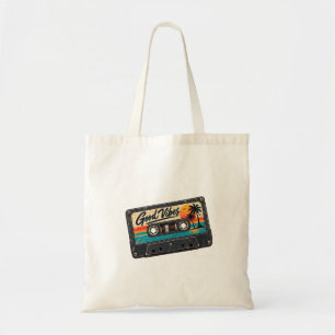 Bolsa Tote Retro Música em Cassete Gráfica – Clássico anos 80