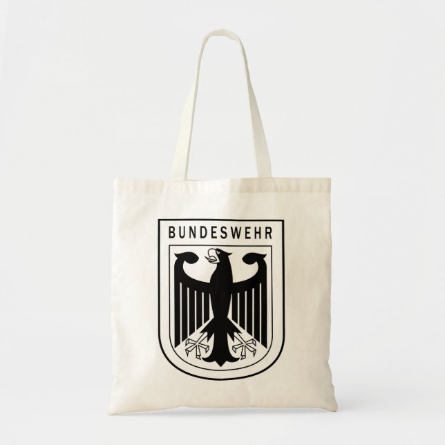 Bolsa Tote Retro - República Federal da Alemanha Bundeswehr (Frente)