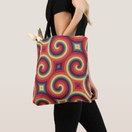 Bolsa Tote Retro Swirl Dreamscape