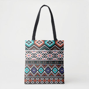 Bolsa Tote Retro Tribal Navajo: Geométrico Sem Vista.