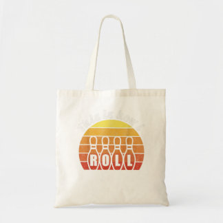 Bolsa Tote Retro Vintage Boliche é assim que eu faço o Arco e