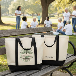 Bolsa Tote Reunião da Família Heritage Tree Roots