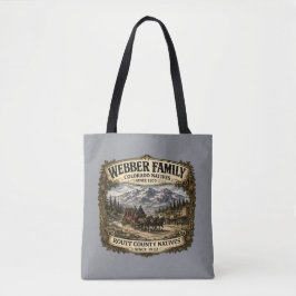 Bolsa Tote Reunião da Família Webber