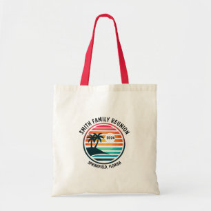 Bolsa Tote Reunião Personalizada da Família de Férias de Prai