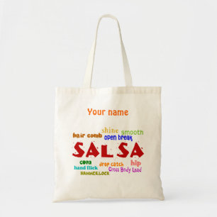 Bolsa Tote Reusável conhecido feito sob encomenda da dança
