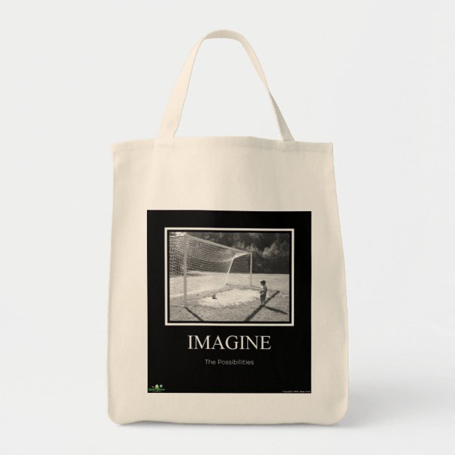 Bolsa Tote Revestimento da foto: Imagine (Frente)