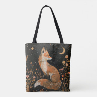 Bolsa Tote Rex Fox na Floresta ao Luar