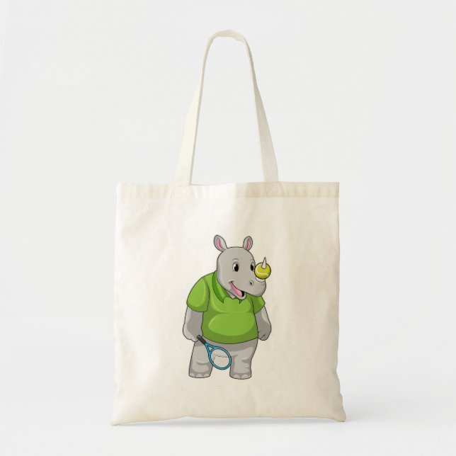 Bolsa Tote Rhino em Tênis com Tênis de bola (Frente)