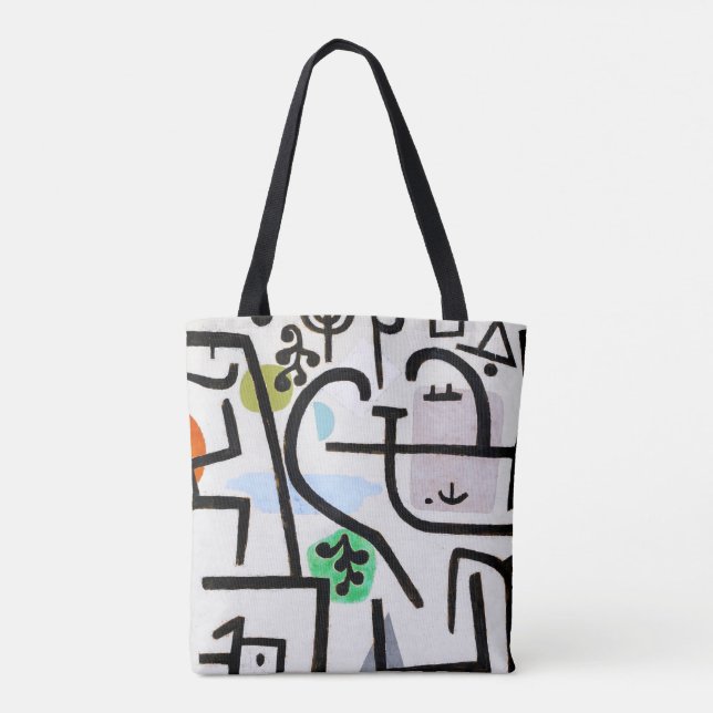 Bolsa Tote Rich Port, Paul Klee (Verso)