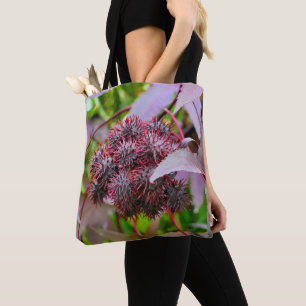 Bolsa Tote Ricinus communis por toda a Impressão