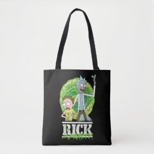 Bolsa Tote RICK E MORTY™ Abertura Verde