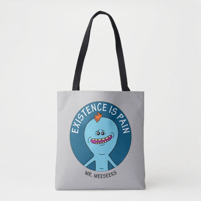 Bolsa Tote RICK E MORTY™ | Existência É Dor (Frente)