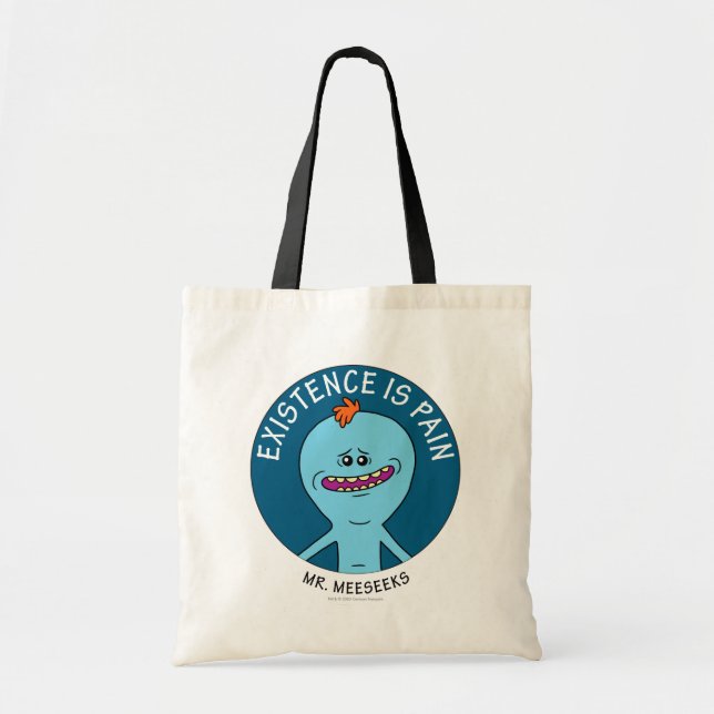 Bolsa Tote RICK E MORTY™ | Existência É Dor (Frente)