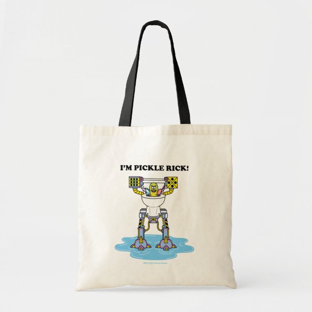 Bolsa Tote RICK E MORTY™ | Fia de pinheiro de Rick (Frente)