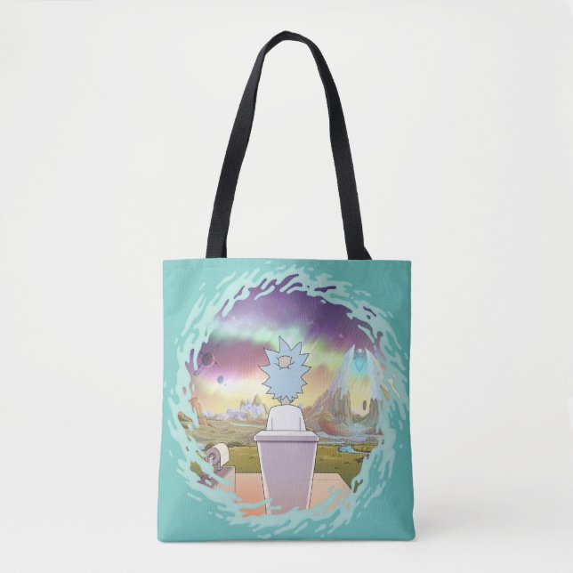 Bolsa Tote RICK E MORTY™| Local Privado do Rick (Frente)