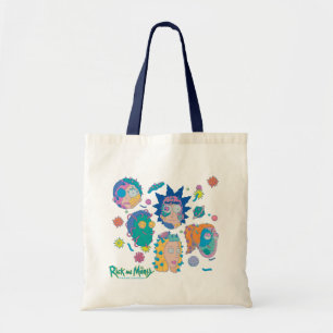 Bolsa Tote RICK E MORTY™ Padrão Familiar Infectado
