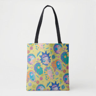 Bolsa Tote RICK E MORTY™ Padrão Familiar Infectado