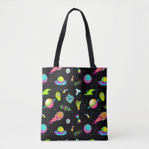 Bolsa Tote RICK E MORTY™ Psicodélica 3 Padrão