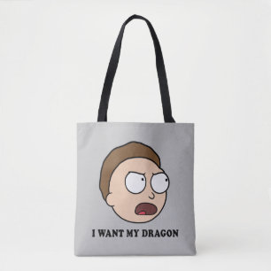 Bolsa Tote RICK E MORTY™ Quero Meu Dragão