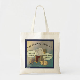 Bolsa Tote Rick London Comic Totebag "Deixe os Cães Adormecid