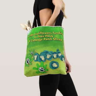 Bolsa Tote Rick London Divertido Border Collie Flor Total