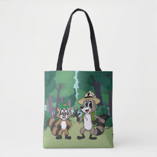 Bolsa Tote Rick Ranger Ranger Rick e Ricky