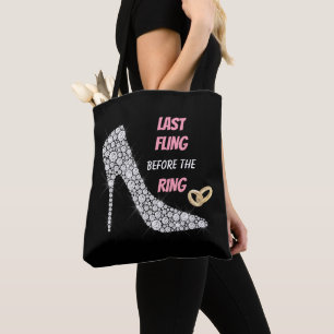 Bolsa Tote Rinestone Heels Última Fuga