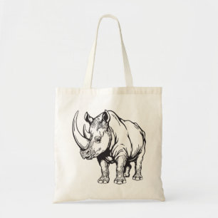 Bolsa Tote rinoceronte